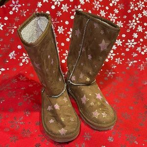 Custom Airwalk Faux Suede Boots Big Kids Size 1